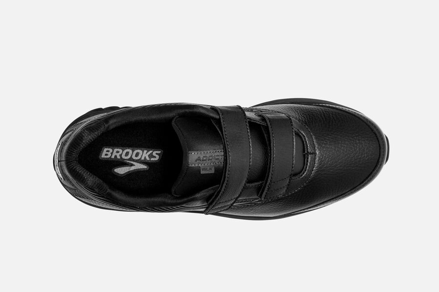 Brooks Running Shoes - Addiction Walker V-Strap 2 Mens - Black - SHO-159037